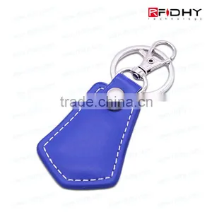 Stylish TK4100 Leather RFID Key Tag for Ticket thumbnail-2
