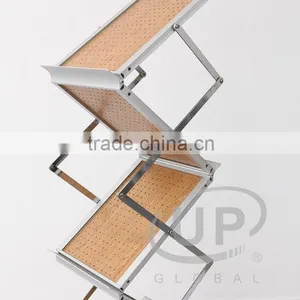 China Hongcai Supplier New Design Wooden Book Stand thumbnail-6