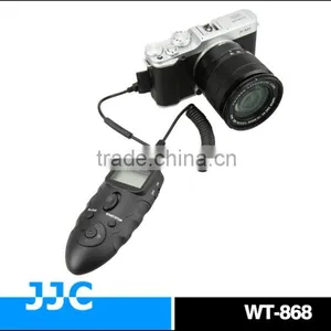JJC WT-868 FSK 2.4G Wireless Timer Remote Control & Wired Remote Switch For Canon TC-80N3 Timer thumbnail-1