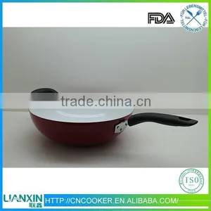 30CM High Evaluation Woks , Cast Iron Chinese Wok thumbnail-4