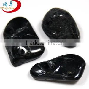 Black Obsidian Tumbled Stones thumbnail-1