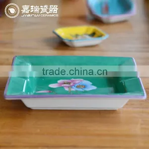Custom Hotel Square Ceramic Cigar Ashtray thumbnail-1