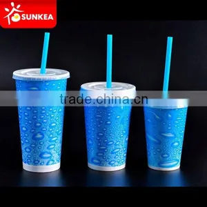 Disposable Hot Sale Custom Printed Cold Paper Cups With Double PE Lining thumbnail-1
