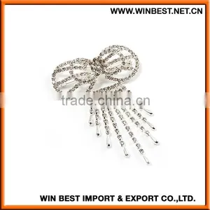2015 New Design Rhinestone Brooch Wholesale, Latest Fashion Brooch Pin, Brooch Making Supplies thumbnail-2