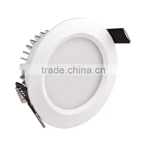 White Color Lamp HTD685 3W Led Downlight Living Room Bedroom Kitchen Recessed LED Downlight thumbnail-1