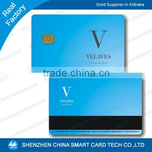 Plastic PVC Contact Chip Smart SLE5542 Card thumbnail-1