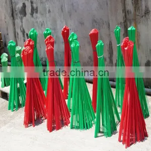 33' Fiberglass Electrical Wire Coaxial Cable Running Rods Kit Fish Tape Pulling, Fiberglass Round Rod Quality Choice thumbnail-1