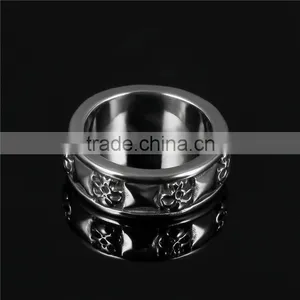 Stainless Steel Jewellery Fashion Trend Skull Mens Hand Rings thumbnail-3