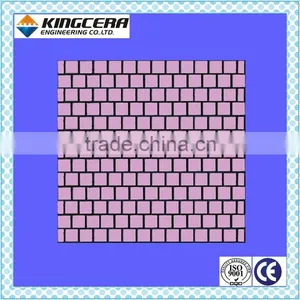 Mining Chute Ceramic Composite Rubber Lining (300*300*63mm) thumbnail-2