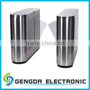 304 Stainless Steel Modern Design Full Automatic Electric Flap Barrier Gate for Parking Lots thumbnail-3