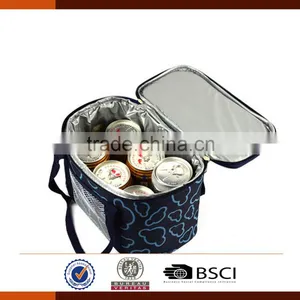 Foldable 600D Cooler Tote Bag for Cans thumbnail-2