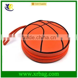 Factory Custom Basketball Shape Shopping Pouch Bag thumbnail-1