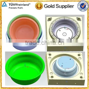 PP Large Size Plastic Wash Basin/Plastic Wash Basin Injection Mould thumbnail-1