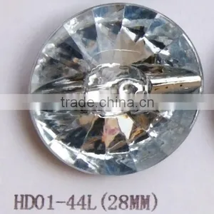 High Quality Acrylic Sofa Buttons , 28mm Acrylic Sofa Buttons , Decorative Crystal Acrylic Sofa Buttons thumbnail-1