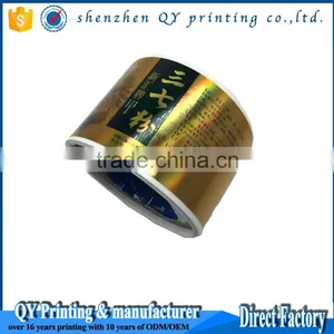 New Arrival Adhesive Famous Wine Label Metalic Wine Bottle Label thumbnail-5