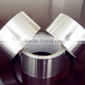 Self Adhesive Acrylic Aluminium Foil Insulation Tape for Refrigeration thumbnail-1