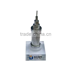 ACSR Aluminum Stranded Bare Conductor and Aluminum Conductor Clad Steel Reinforced Acsr thumbnail-1