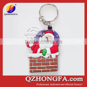 Father Christmas Soft PVC Cool Keychain thumbnail-1
