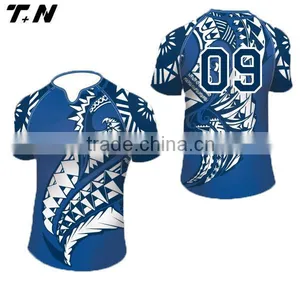 Wholesale Sublimation 100% Polyester Rugby Wear thumbnail-6