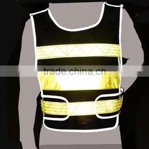 EN471 PVC High Visibility Fluorecent Reflective Tape for Sew on Safety Clothing thumbnail-5