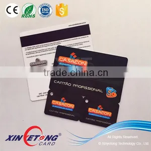 Hico Magnetic Stripe 142.5x54mm PVC Key Tag Combo Access Cards thumbnail-1