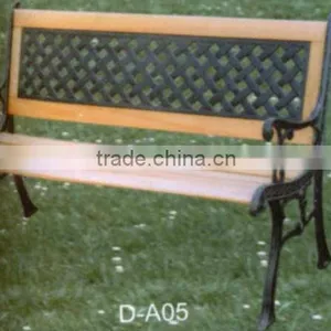 Park Bench Classic Wooden and Cast Iron Garden Chairs thumbnail-1