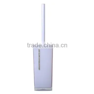 Fashional Square Shape White Bathroom Toilet Brush Holder thumbnail-1