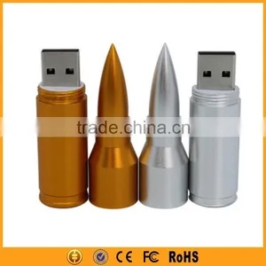 Wholesale Bulk Cheap Bullet Shape Metal USB Flash thumbnail-2
