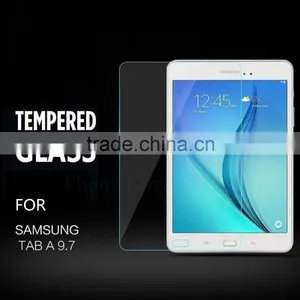 9H Hardness Triple Layer Rounded Edge Anit-fingerprint Real Glass Screen Protector for Samsung Galaxy Tab A 9.7" thumbnail-2