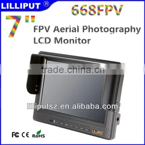 Lilliput 668 FPV 7 Inch Aerial Photography Monitor With HDMI YPbPr Input thumbnail-1