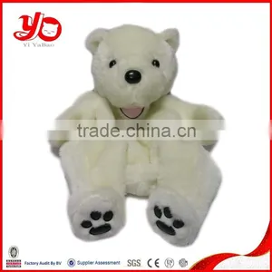 Unstuffed Plush Animals Hand Puppets, Plush Elephant Puppet Toy thumbnail-4