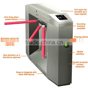 Bridge Type Tripod Turnstile With Factory Price thumbnail-2