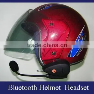 2014 New Modern Design Mortorcycle Wireless Bluetooth Helmet Headset thumbnail-1