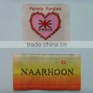 Finest Fashion Customized Accessory Woven Labels With Lurex Thread thumbnail-1