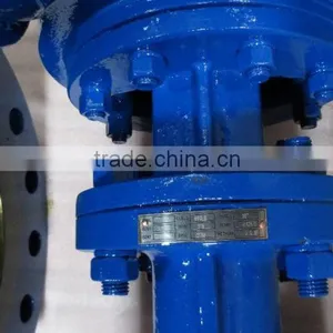PTFE Flange Triple Eccentric Metal Seal Gearbox Flanged Hard Sealed Butterfly Valve thumbnail-6