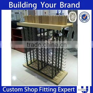 New Design Practical Durable Wooden Beer Bottle Display Rack thumbnail-5