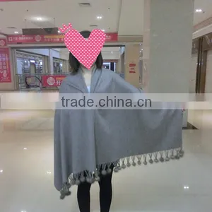 Genuine Cashmere Scarf For Women / 100% Real Cashmere Lady Goat Fur Shawl thumbnail-3