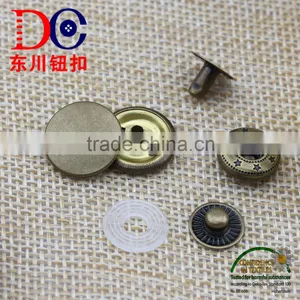 Oeko Tex Metal Button Spring Snap Fastener Four Part Press Button for Leather thumbnail-6
