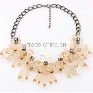 2015 Hot Fashion Designs Crystal Necklace thumbnail-2