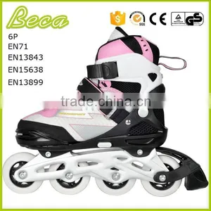 Wholesale Rubber Wheel Metal Frame High End Flashing Roller Skate thumbnail-2
