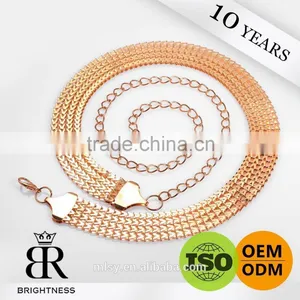 Fancy Exclusive Gold Chains Manufacture Brightness F1-80134 thumbnail-1