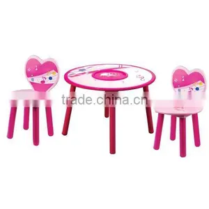 61*61*7cm Top Quality Kids Desk and Chair With Promotions thumbnail-1