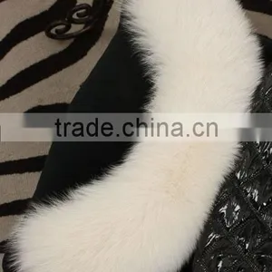 White Women Fox Fur Collar for Coat Popular in 2015 thumbnail-5