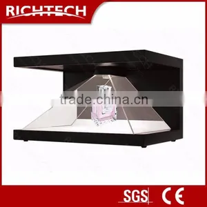 Attract Your Customers RICHTECH Three Sides View Hologram Showcase thumbnail-1