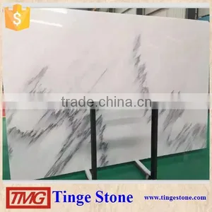 Chinese Black Stripe Ink White Marble thumbnail-4