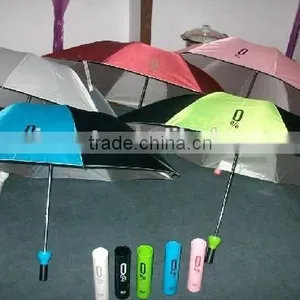 High Quality 21 Inch Triple-Folding Promotion Wine Bottle Umbrella thumbnail-5