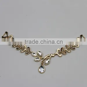 New Hot Sale Candy Color Alloy Garment Accessory Glass Chain thumbnail-1