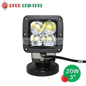 On Sale Auto Parts 3" Cube Light, 4WD Truck Tractor 20W Cube Light thumbnail-2