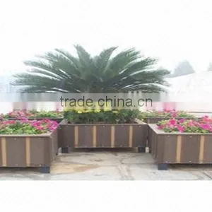 FRSTECH Composite Wood Stone Flower Pot WPC Flower Pot thumbnail-1