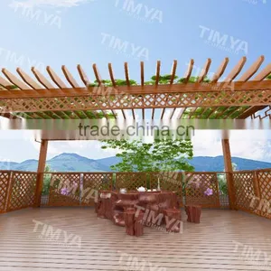2016 High Quality Outdoor Modern Garden Furniture Pergola Metal thumbnail-2